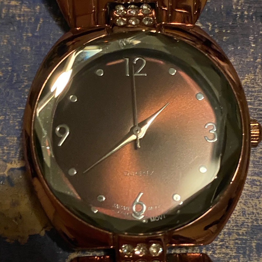 Unique Copper Toned Watch